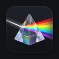 Spectra app icon — dark background